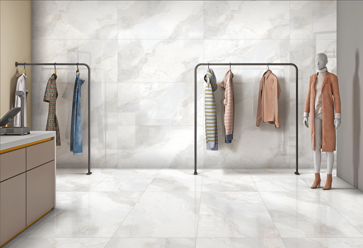 Clanton Silver — Metallic Stone Effect